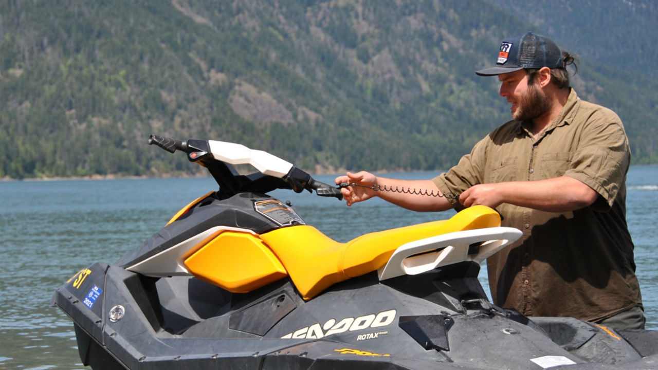 safety instruction of a sea-doo