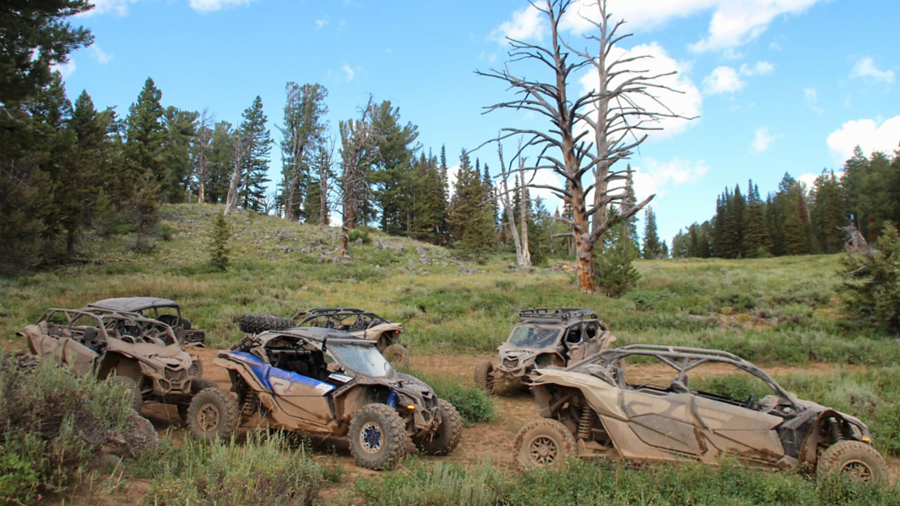 muddy can-am lineup