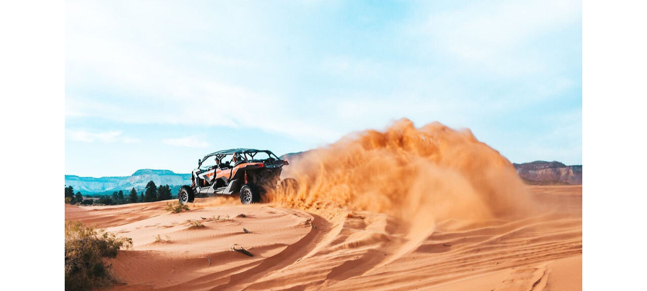 carving in the sand dunes