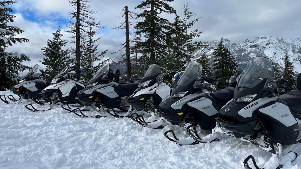 ski doo product shots