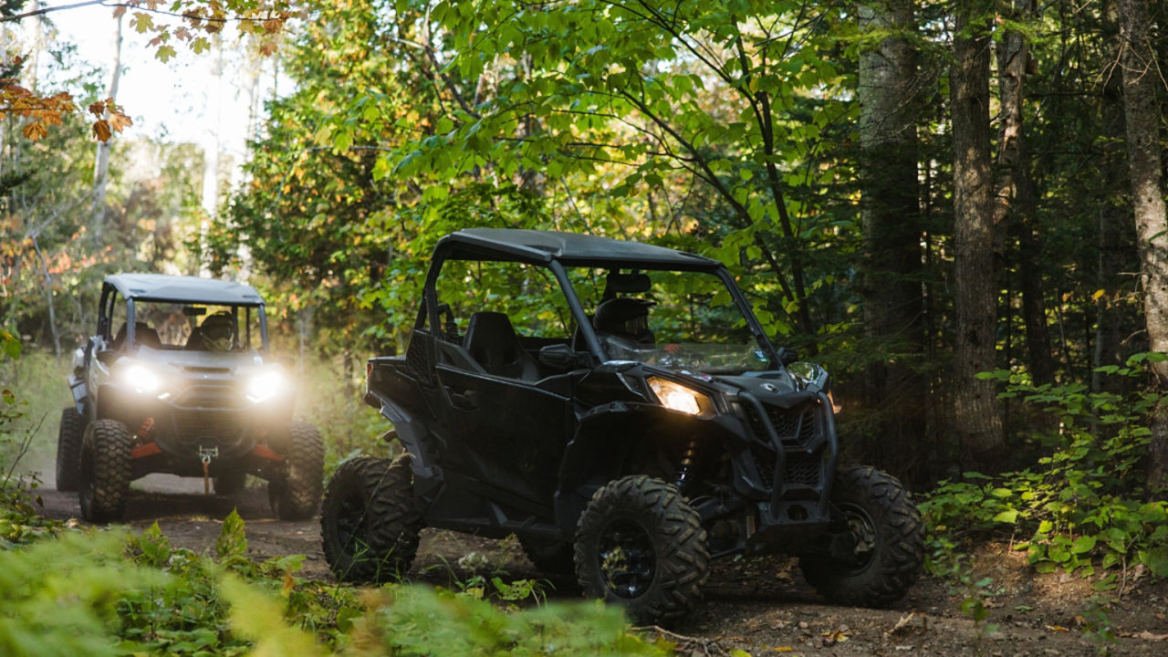 can-am in mountains for hero