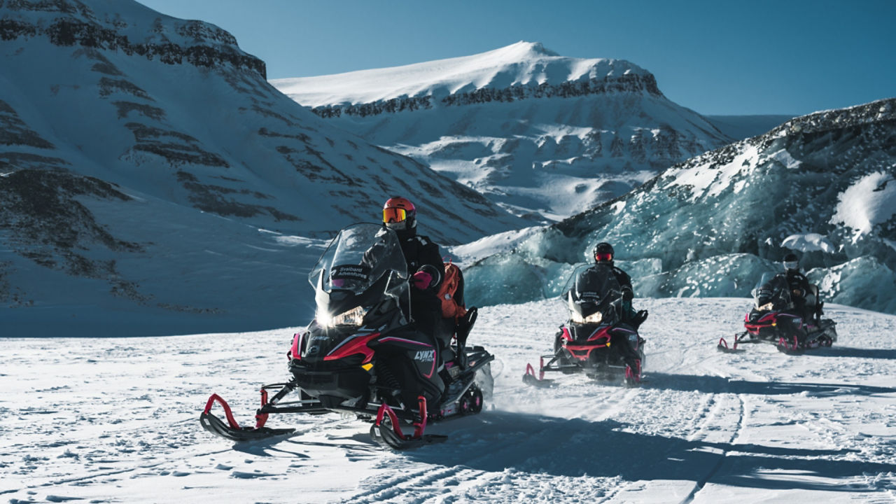 circuit en motoneige en norvège