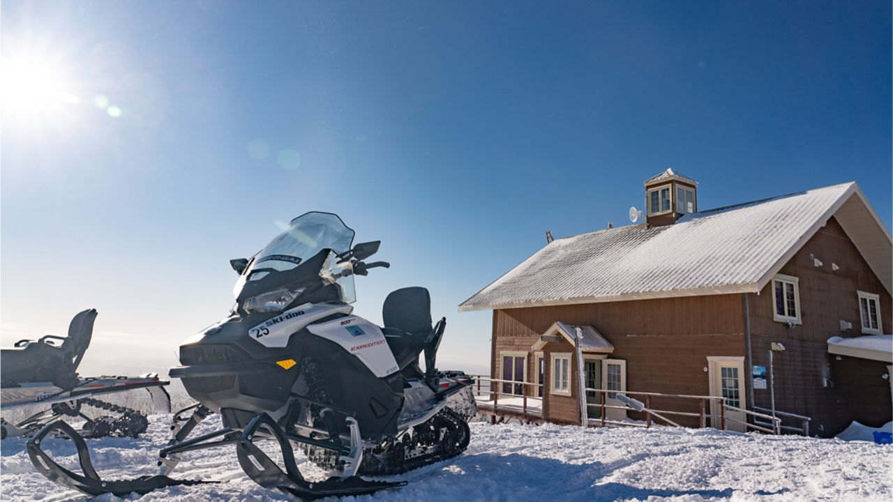 Ski-Doo dans les Laurentides