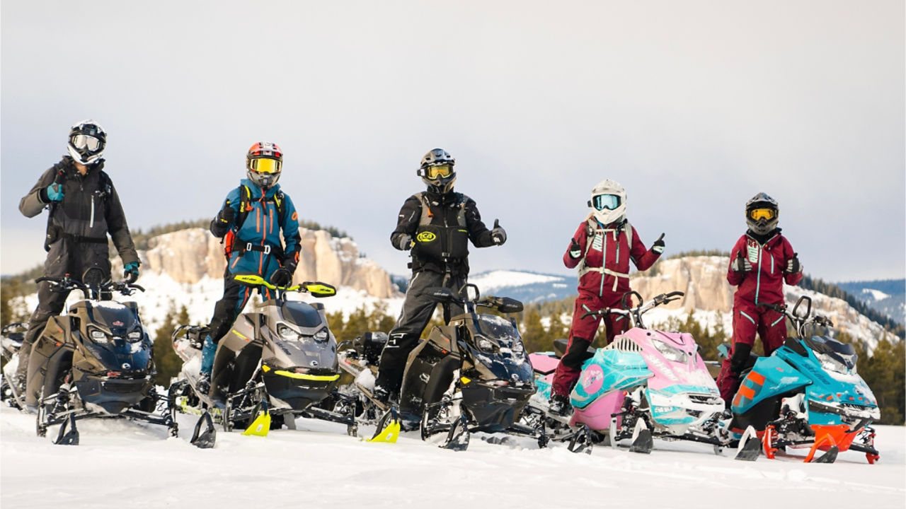 groupe de pilotes dans le Wyoming