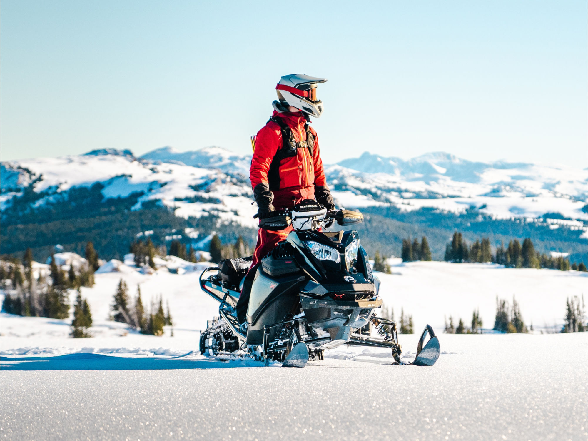  Ski-Doo ride at SledWyo 