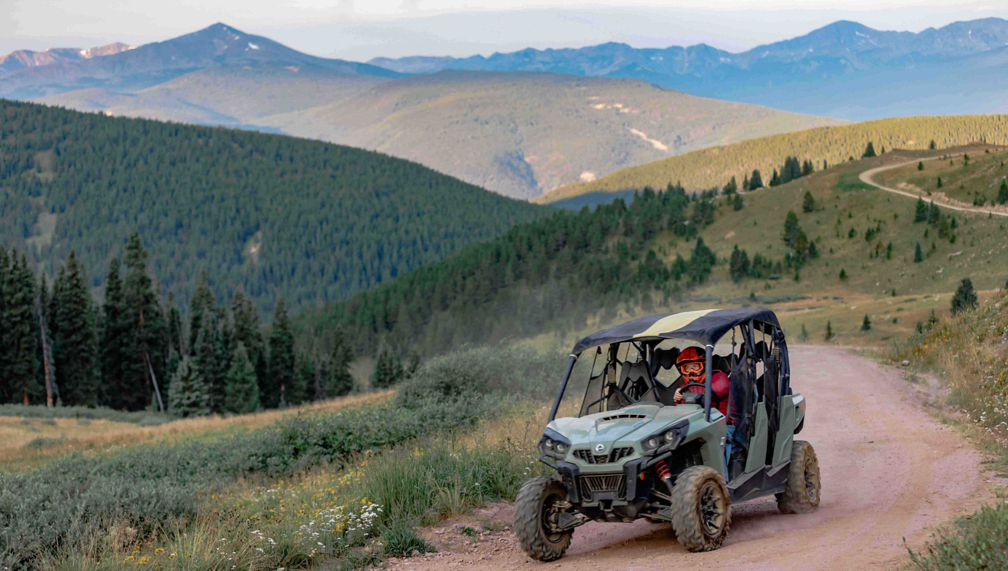 SxS riding in Colorado