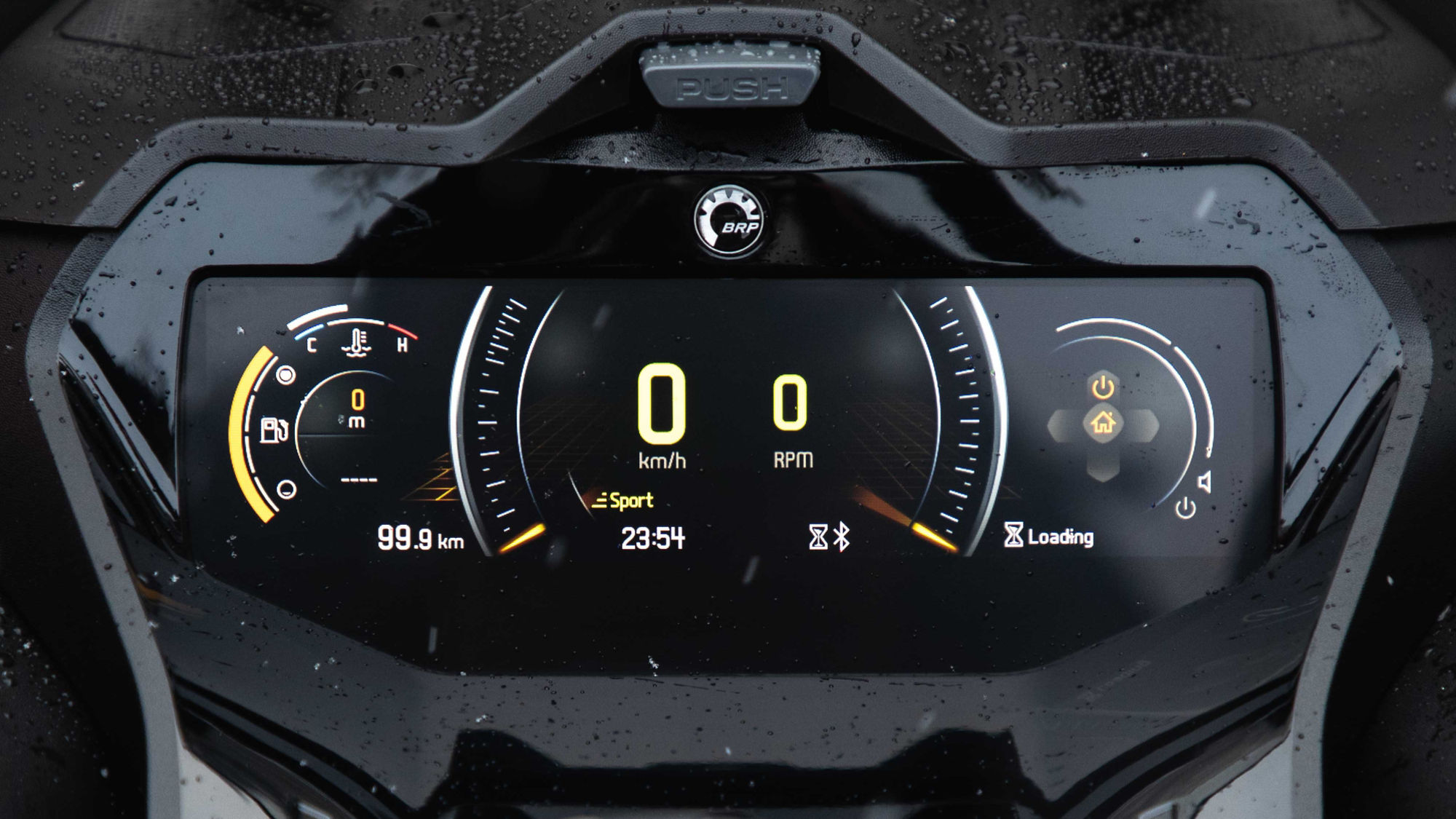 Ski-Doo full color gauge with GPS